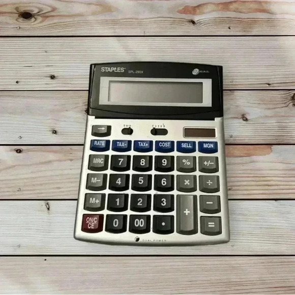 Staples Big Desk Calculator - Picture 1 of 6